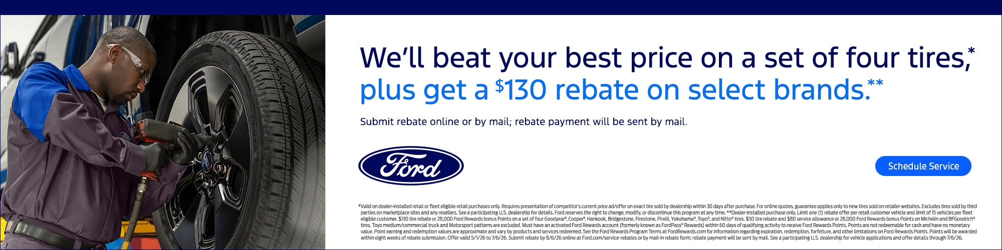 Best Price On A Set Of Four Tires at Abby Ford, Inc. in Abbotsford