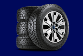 Buy four select tires, get a $100 rebate by mail or earn